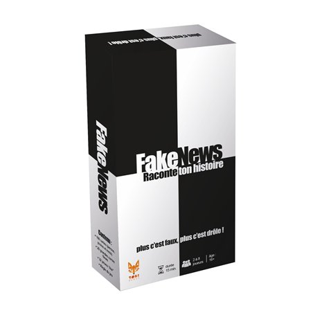 Topi Games | Fake News | Jeu de Société d’Humour et de Créativité | Invente des Histoires Absurdes et Convaincs Tes Amis | Bluff
