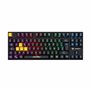 Team Vitality Clavier Officiel Gaming mécanique TKL Noir et Jaune