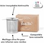 Panda tea - Panier à thé en inox - Infuseur Thé Original et Pratique pour infuser vos Thés en Vrac - Passoir à thé