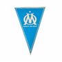 Guirlande fanions Om - Collection Officielle Olympique de Marseille - Taille 2,7 mètres