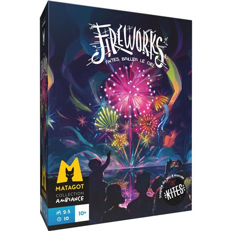 Asmodee Matagot Fireworks - Jeux de société - Jeux de Cartes - Jeu Enfants