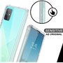 COQTEL® Coque pour Samsung Galaxy A71 étui 360° Transparente Protection intégrale en Silicone TPU Antichoc protège écran