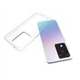 COQTEL® Coque pour Samsung Galaxy S20 Ultra 5G étui Transparent Double Protection intégrale Silicone et TPU Antichoc Housse prot