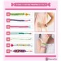 NaraCo® Kit de Création de Bracelets d’Amitié – DIY Bijoux pour Filles 6-12 Ans | Activité Manuelle, Bracelet Brésilien, Cadeau 