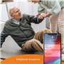 Weenect Silver- Téléalarme GPS pour Senior | sans Limite de Distance | 7 Jours d'autonomie | Bouton d’Alerte | Téléphone d'urgen