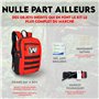 WONCROW ® Kit de Survie Militaire Complet XXL - Trousse de Secours Randonnée + Couverture de Survie + Allume Feu Sac Tactique Ma