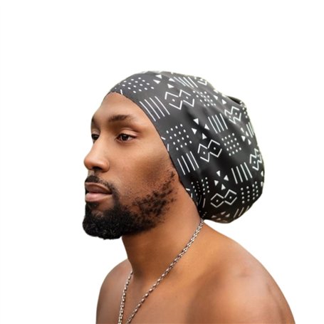 Bonnets De Bain Bogonoir Bonnet de Natation pour Cheveux Long Femme Homme Enfant Design Afro-Silicone Haute qualité- XS au Large