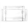 CHILDMORY 10Pcs Clear Case Boîtier CIB Protecteur pour NES Jeux Cartridge Box