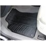Set tapis de caoutchouc compatible avec Audi A3 HB/Sportback/Sedan 2012- (T profil 4 pièces + clips de montage)