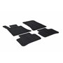 Gledring Set tapis de caoutchouc compatible avec Mercedes GLK X204 2008- (T profil 4-pièces + clips de montage)