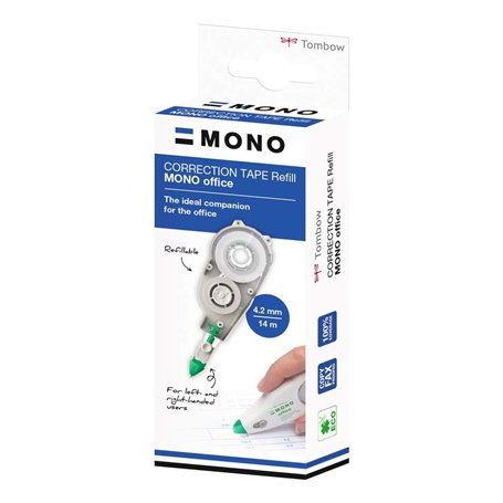 Tombow CT-CRE4 Recharge pour Ruban correcteur MONO office 4