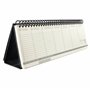 SIGEL C2680 Calendrier de bureau 2026, large, couverture rigide | Calendrier, Planificateur, Agenda hebdomadaire, Organisateur, 