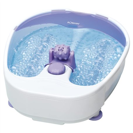 Bomann - FM 8000 CB - Bain de Massage pour Pieds Violet/Blanc Normal