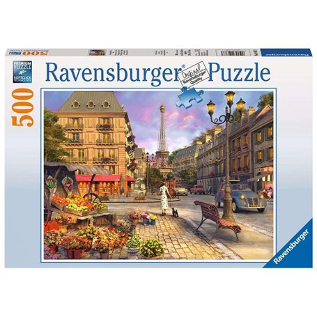 Ravensburger - 14683 3 - Puzzle - Promenade dans Paris - 500 Pièces