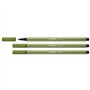 STABILO Lot de 3 Stylos feutre Pen 68