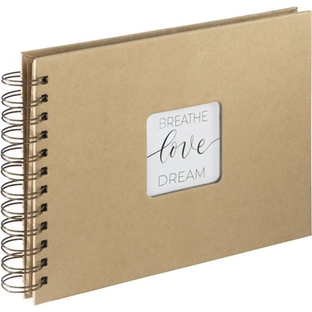 Hama Album photo à spirale "Craft" (Album souvenirs mariage