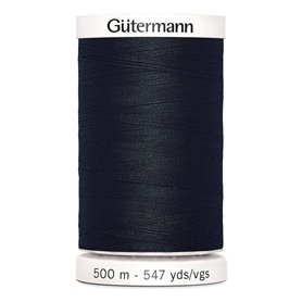 Gutermann Fil à Coudre en Polyester Noir 500 m 5