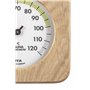 TFA Dostmann Hygromètre de sauna synthétique résistant à la chaleur en bois massif 131 x 34 x 240 mm (Helsinki (chêne)