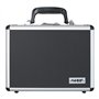 HMF 14411-02 Valise pour Deux Pistolets en Aluminium | Double Face | 31 x 26 x 15 cm | Noir