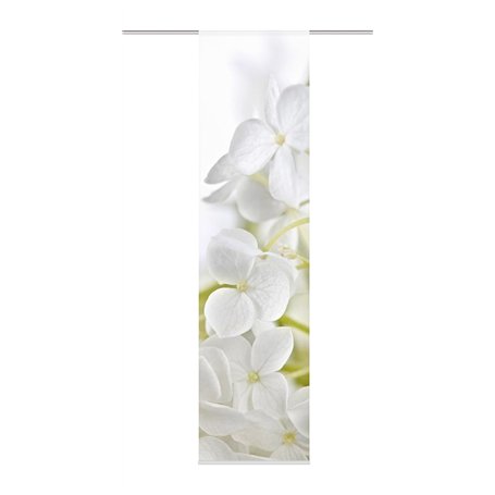 Home Fashion 87353-701 Panneau Japonais Polyester H:245 x W: 60 cm - BLANC