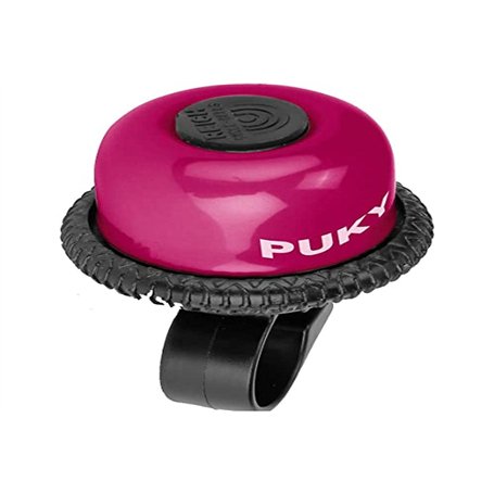 Puky G18 - Cloche rotative pour Enfant - Diamètre 18 mm - Sonnette de vélo pour Enfant - Sonnette de vélo pour Enfant - avec rev