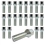 TRACER 20 Boulons de Roue Boulon De Roue Cône Ceinture 60° M12 x 1.5 28mm compatible avec Renault