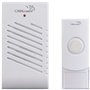 Système de Sonnette sans Fil avec Bouton et Carillon 230 V à 16 mélodies, portée jusquà 30 m [Casa Control]