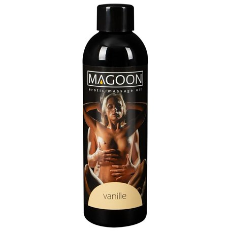 Magoon Vanille à huile de massage érotique Huiles de massage érotique Transparent 200 ml