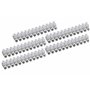 Connex COXB370300 Lot de 5 bornes de raccordement 12 broches pour installation domestique Blanc