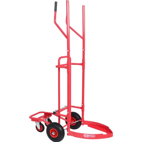 KS TOOLS 160.0055 - Chariot pour Pneus - Rouge - 300kg