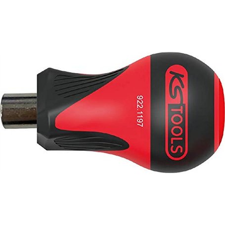 KS Tools - 922.1197 - Tournevis porte-embouts tom pouce 1/4 Ultimate - L.10 mm - 6 pans