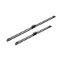 Longueur: 600mm/450mm − 1 Paire de Balais avant