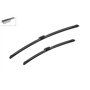 Bosch Balais d'Essuie-Glace Plats Aerotwin A312S, Longueur: 600mm/450mm − 1 Paire de Balais avant