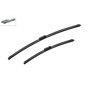 Bosch Balais d'Essuie-Glace Plats Aerotwin A536S, Longueur: 650mm/450mm − 1 Paire de Balais avant