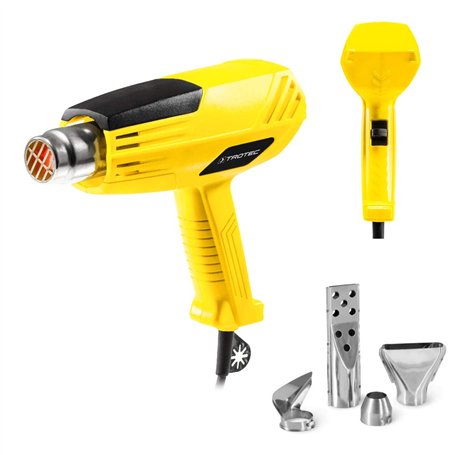 TROTEC Pistolet à air chaud HyStream 200 inclut un jeu de buses à usage polyvalent
