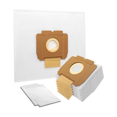 MisterVac | compatible avec les sacs de rechange pour sacs d'aspirateur 10 pièces AEG rosso öko Vampyr electronic 1400w