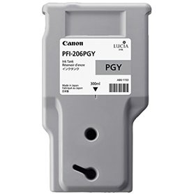 Canon PFI-206 PGY Réservoir d'encre pour Image Prograf IPF6400/IPF6450 Gris photo chiné