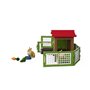 schleich 42728 Clapier à Lapins, dès 3 ans, FARM WORLD - coffret, 17 pièces