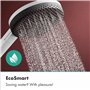 hansgrohe Raindance Alive Select S 24611700 Set de douche avec pommeau de douche à économie d'eau (EcoSmart, 3 types de jet dont
