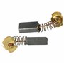 vhbw 2x Balais de charbon pour moteur 5 x 11 x 17mm compatible avec Makita UT1305 outil électrique