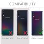 kwmobile Film Protection écran téléphone Compatible avec Samsung Galaxy A40 Film écran - Set 3X Film Transparent en Plastique