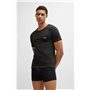 Boss Hommes Tshirt RN 3P Classic Lot de Trois t-Shirts en Coton à Logo brodé
