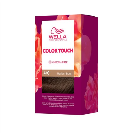 Color Touch Fresh-Up-Kit - Kit de coloration semi-permanente 4/0 Medium Brown - Châtain Moyen Naturel