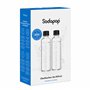 Sodapop Logan Lot de 2 Bouteilles en Verre de 850 ML