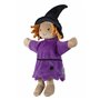 Sterntaler Marionnette à Main sorcière - Jouet Doux pour Enfants - pour théâtre de marionnettes, Narration, câlins de la Parole 