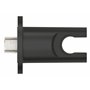 GROHE Vitalio Universal Coude à Encastrer avec Support Mural pour Douchette, Noir Mat, 269622431