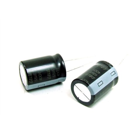 POPESQ® 2 pcs. x Condensateur electrolytique 68uF 400VDC #A3693