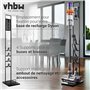 vhbw Support d'aspirateur compatible avec Rowenta X-Force Flex 11.60 RH9811WO aspirateur à batterie, aspirateur à main, gris fon