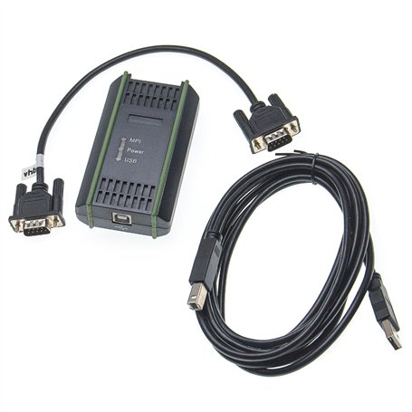 vhbw Câble USB de programmation PLC