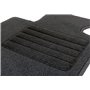 AD Tuning GmbH hg1717 Tapis de Coupe Tapis de Voiture Tapis de Sol Set Noir en Velours Carpet Floor Mats